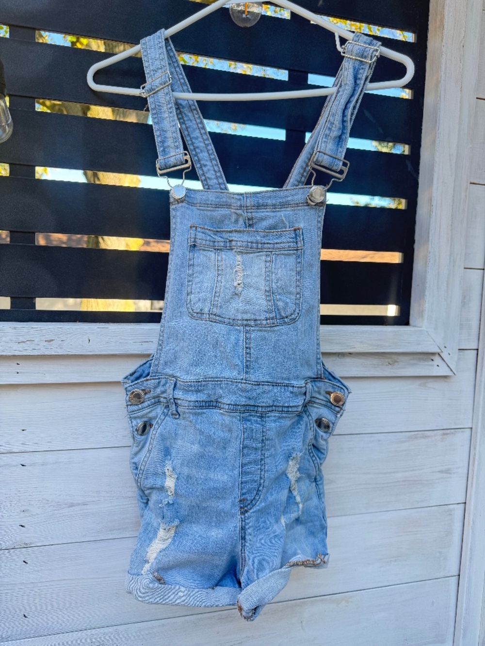 Denim Shortalls